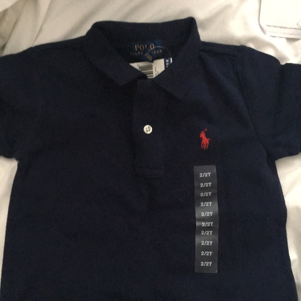 Toddler boy Polo collard shirt